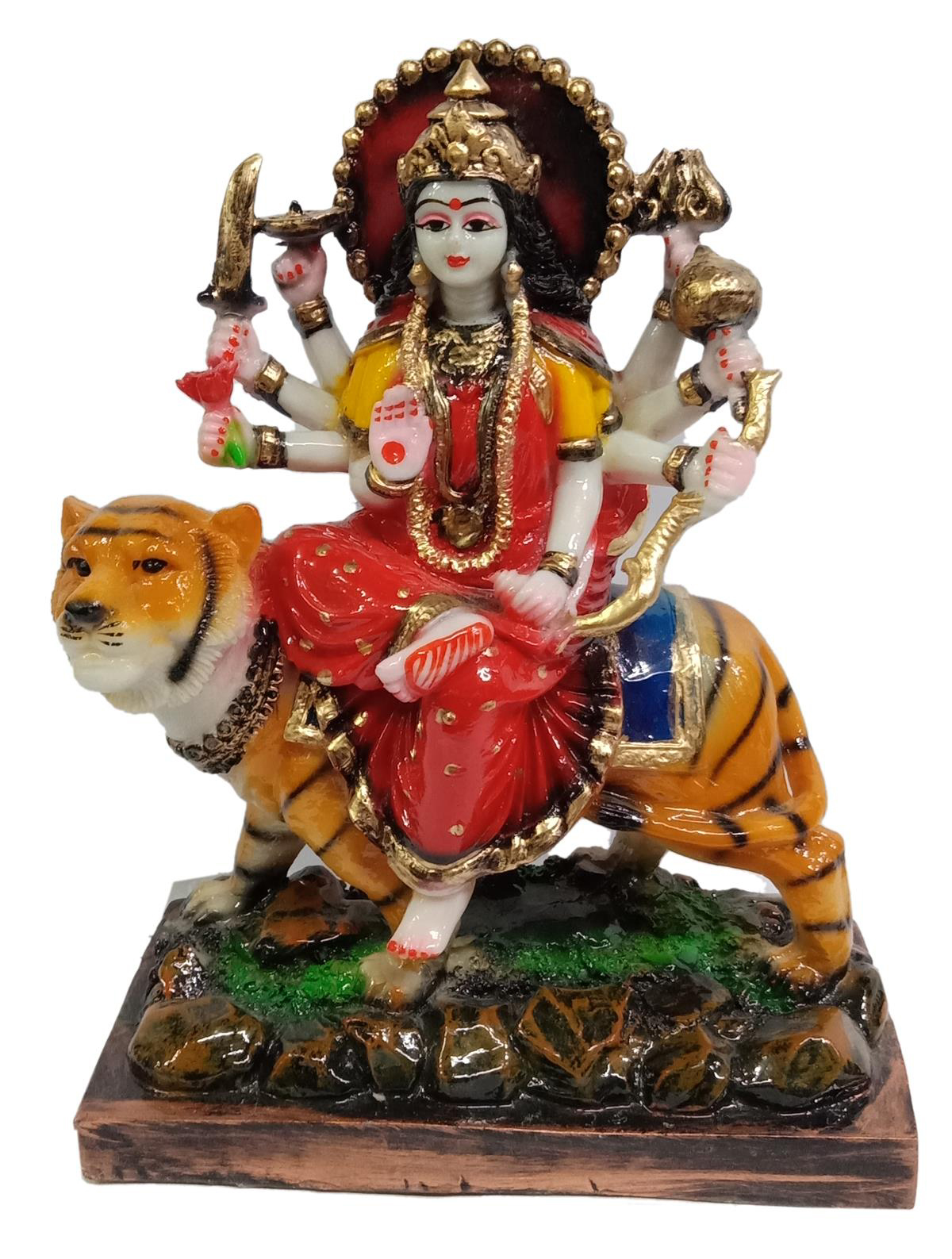 Deesha Planters and Decors Durga Mata8X4X10 inch
