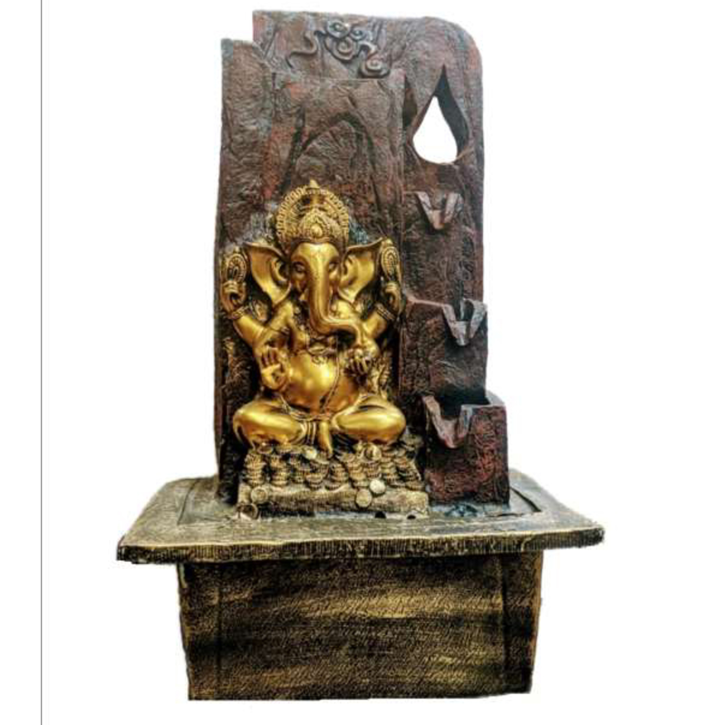 Deesha Planters and Decors Ganesh Fountain Showpiece 14x10.5x23