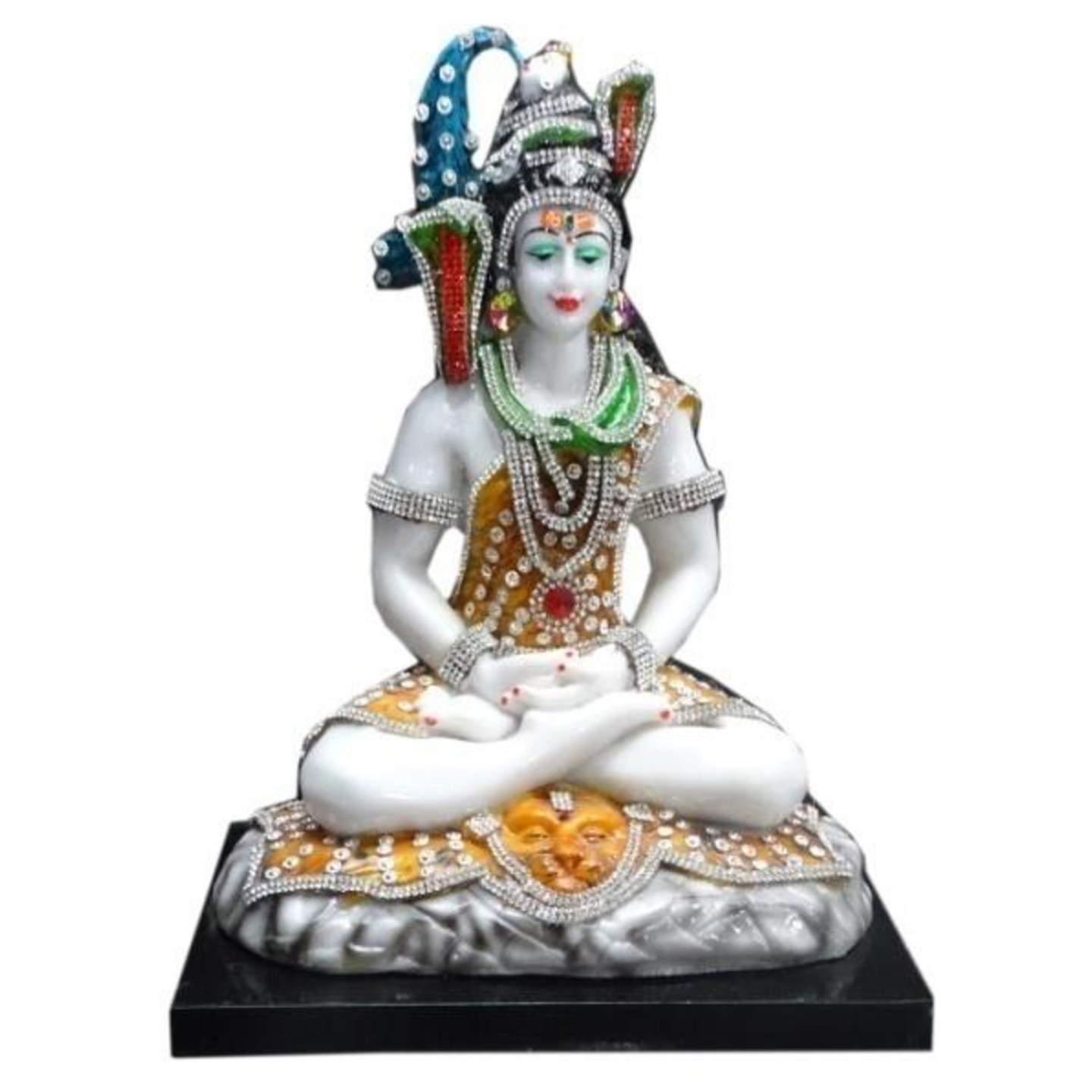 Deesha Planters and Decors Beautiful Decorative Shiv Statue 9X6X11 inch