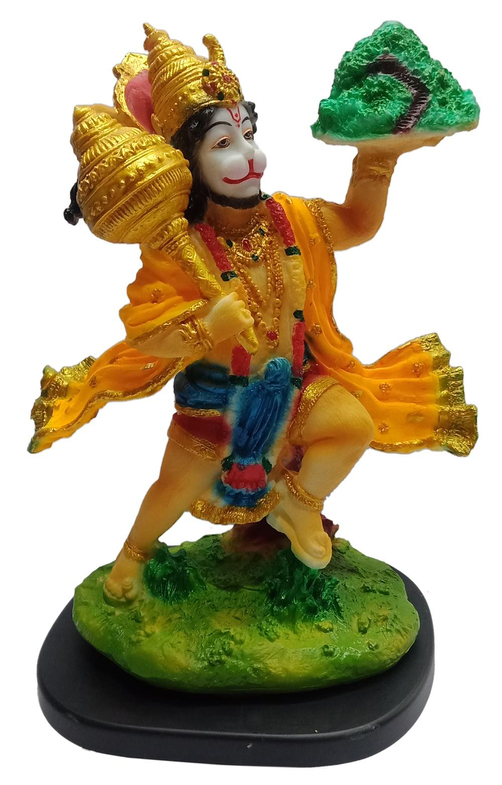 Deesha Planters and Decors Pahad Hanuman Ji 7.5X6X12 inches