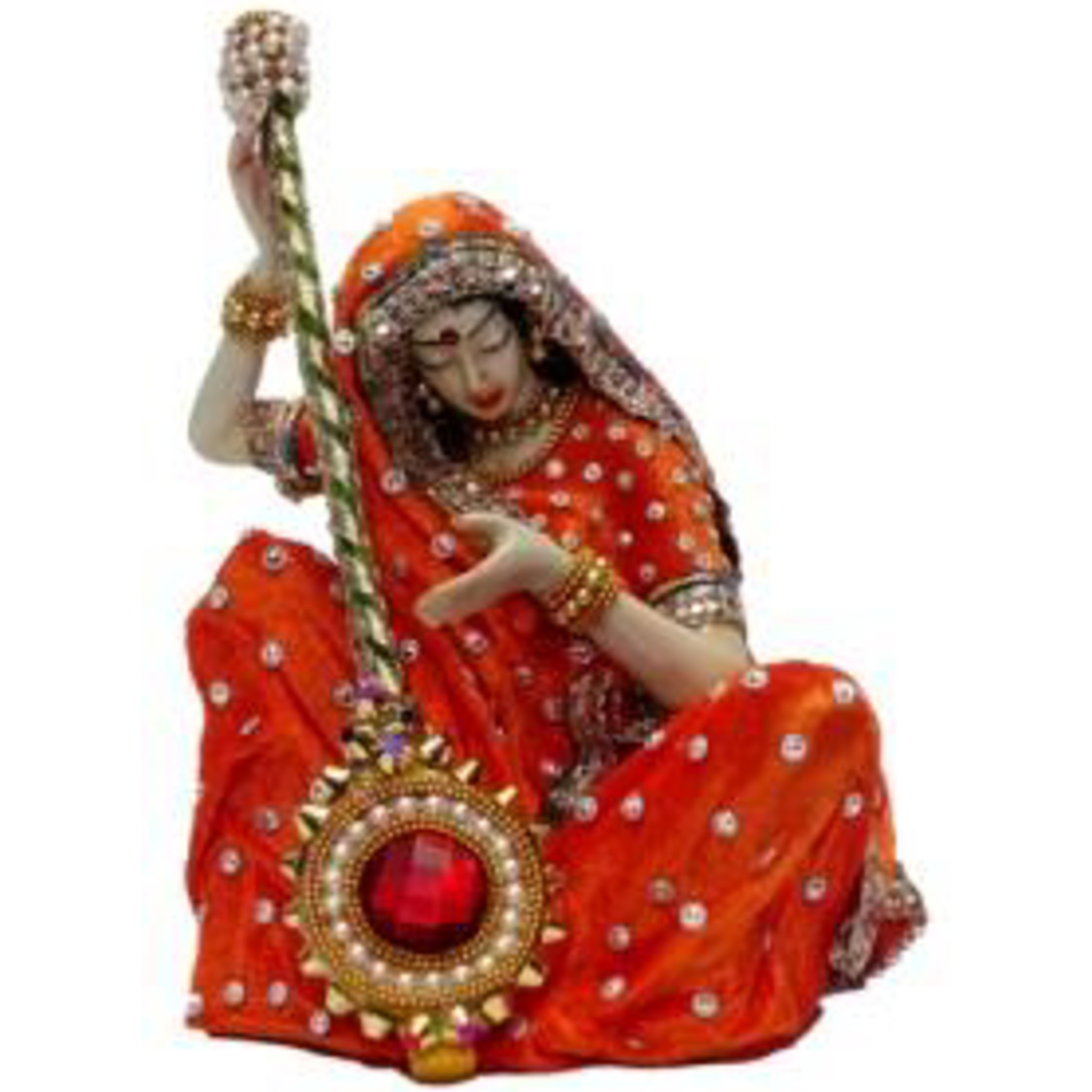 Deesha Planters and Decors Meera Bai Showpiece Statue 01 5X5X9.5