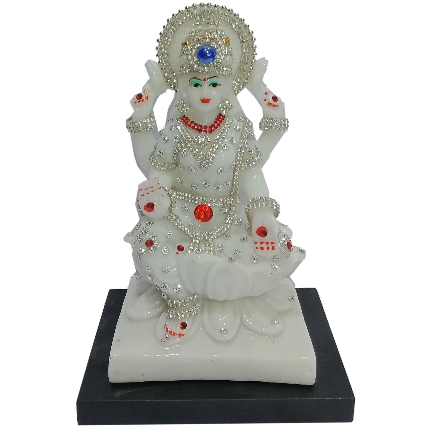 Deesha Planters and Decors White Beautiful Decorative Laxmi Maa