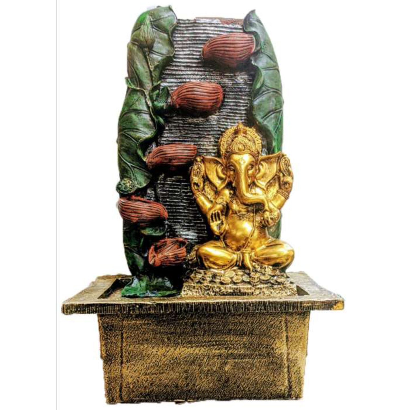 Deesha Planters and Decors Ganesh Fountain 14x10.5x23