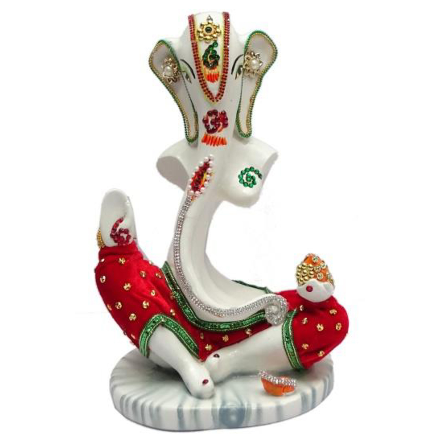 Deesha Planters and Decors Lambodhar Lord Ganesh 2 7X5X11 inches