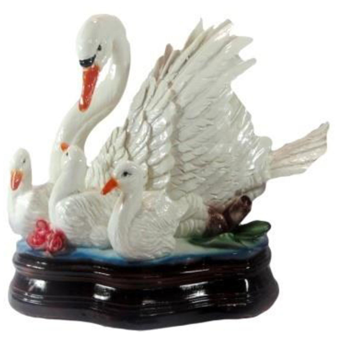 Deesha Planters and Decors Swan Showpiece 01