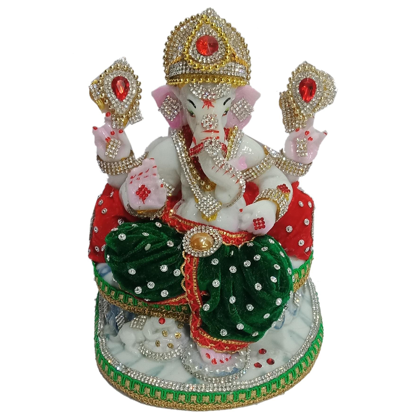 Deesha Planters and Decors Ganesh Ji 6X5.25X7.5 inch