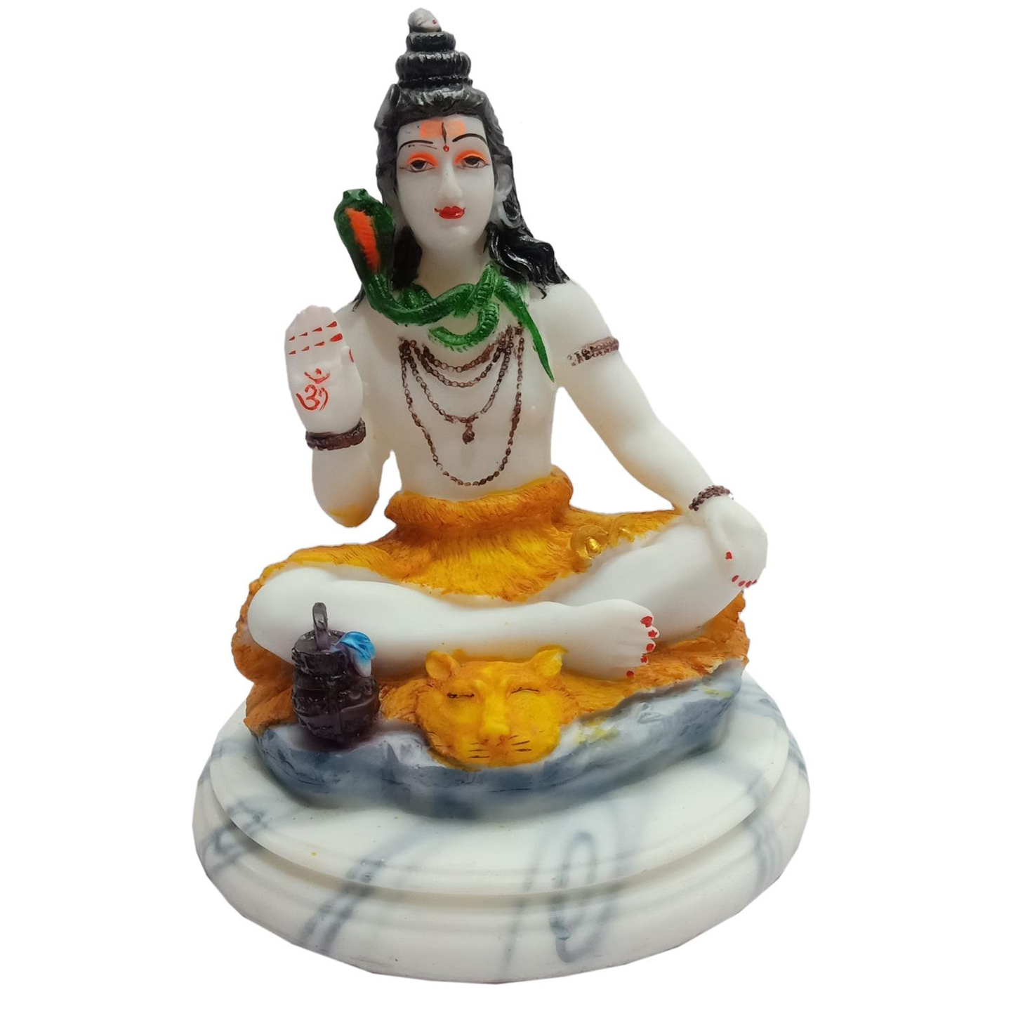 Deesha Planters and Decors Lord Shiv Ji (7.5X7.5X9.5 inch)