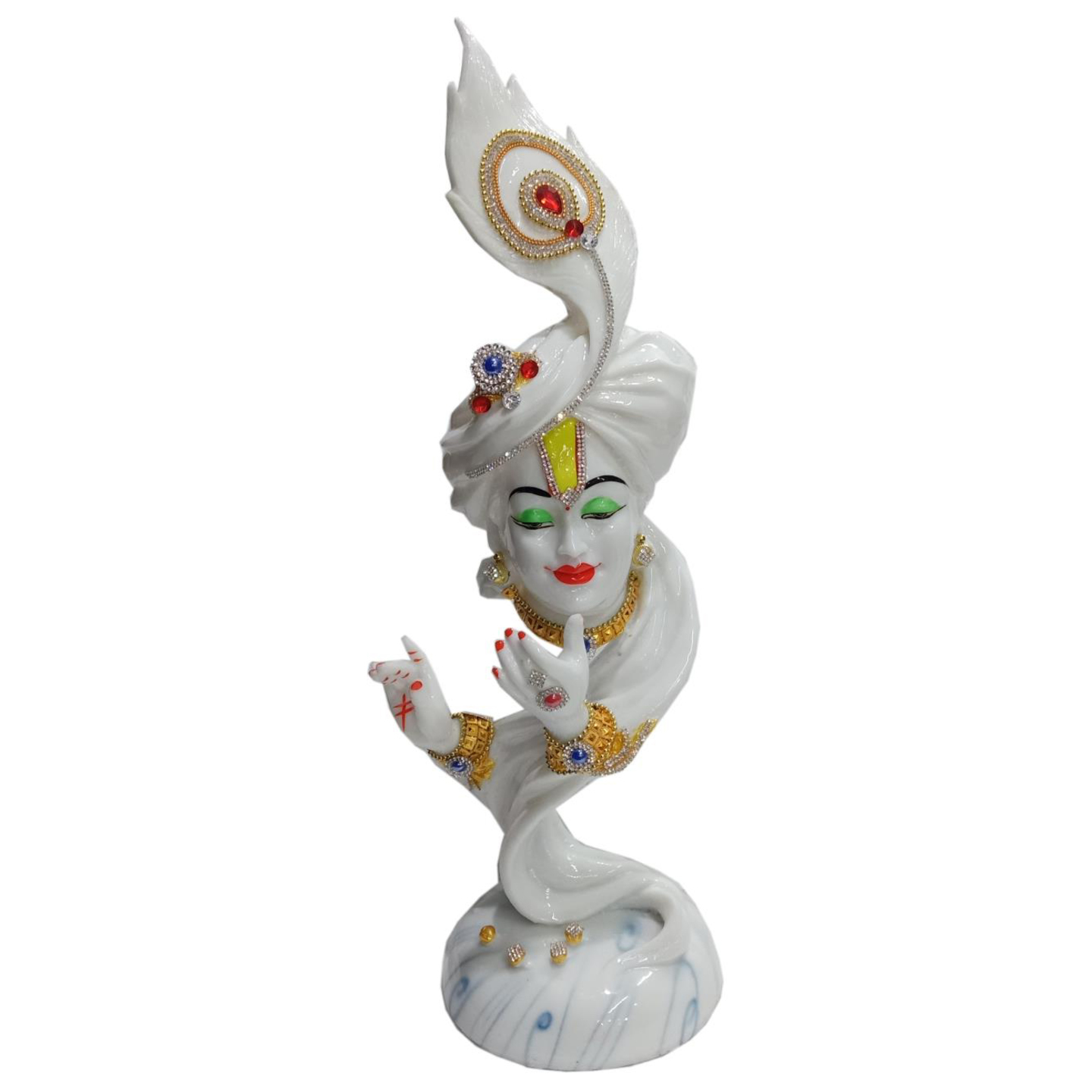 Deesha Planters and Decors Krishna Ji Statue (8x6.75x22.5 Inch)