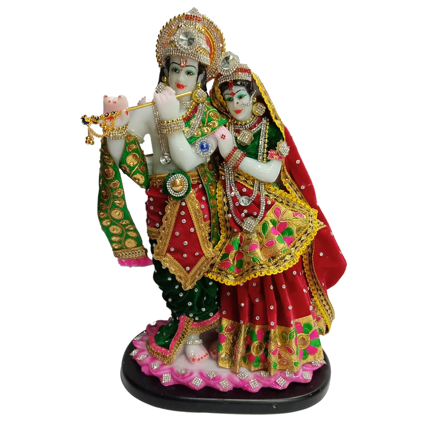 Deesha Planters and Decors Radha Krishna Ji 9X6X16 inch