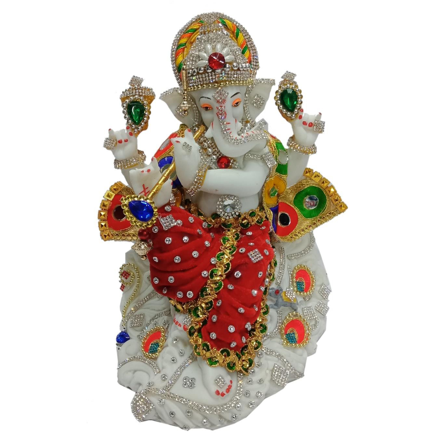 Deesha Planters and Decors Ganesh Ji Statue 8X6X10.25 inch