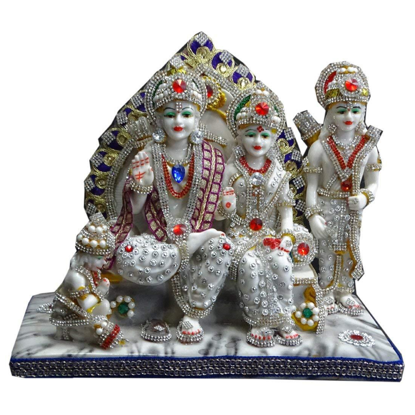 Deesha Planters and Decors Ram Darbar Idol 11X5X9 inch