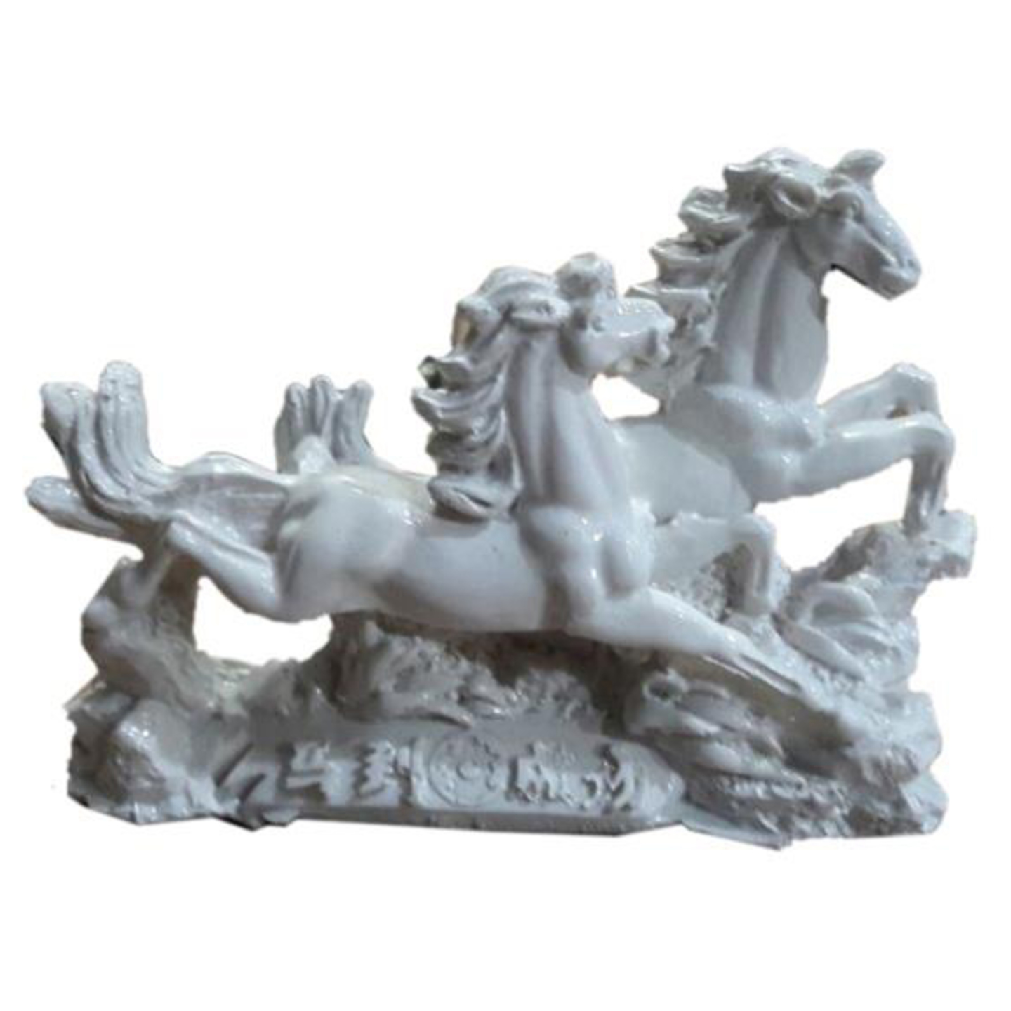 Deesha Planters and Decors White small Horse Statue 