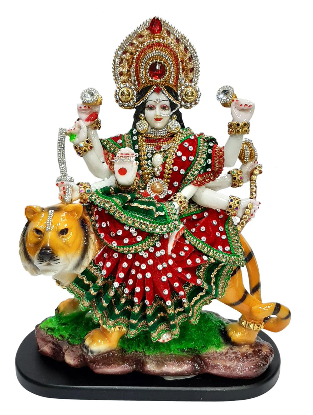 Deesha Planters and Decors Durga Mata Statue Showpiece 3
