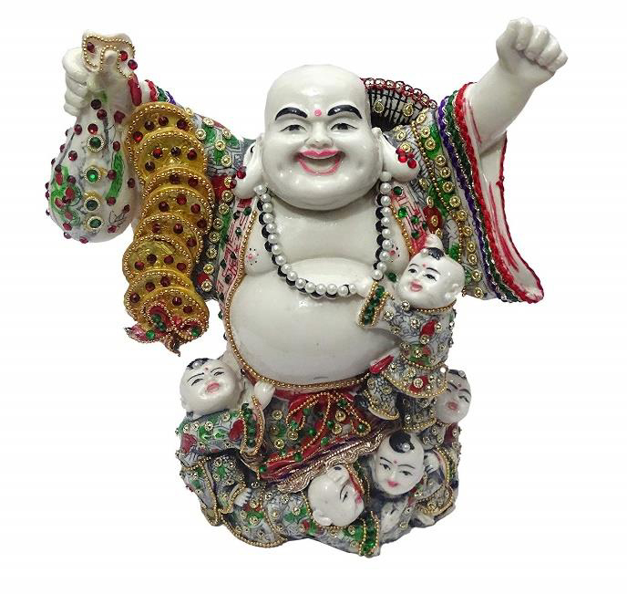 Deesha Planters and Decors Laughing Buddha Statue 03