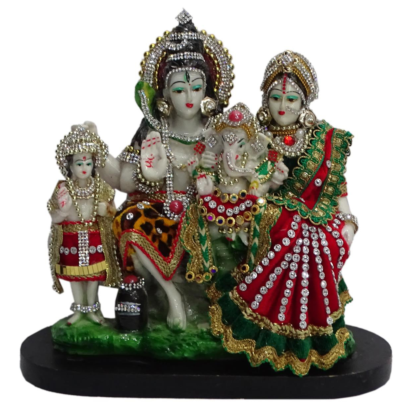 Deesha Planters and Decors Shiv Parivar 10x5x9.5 Inch