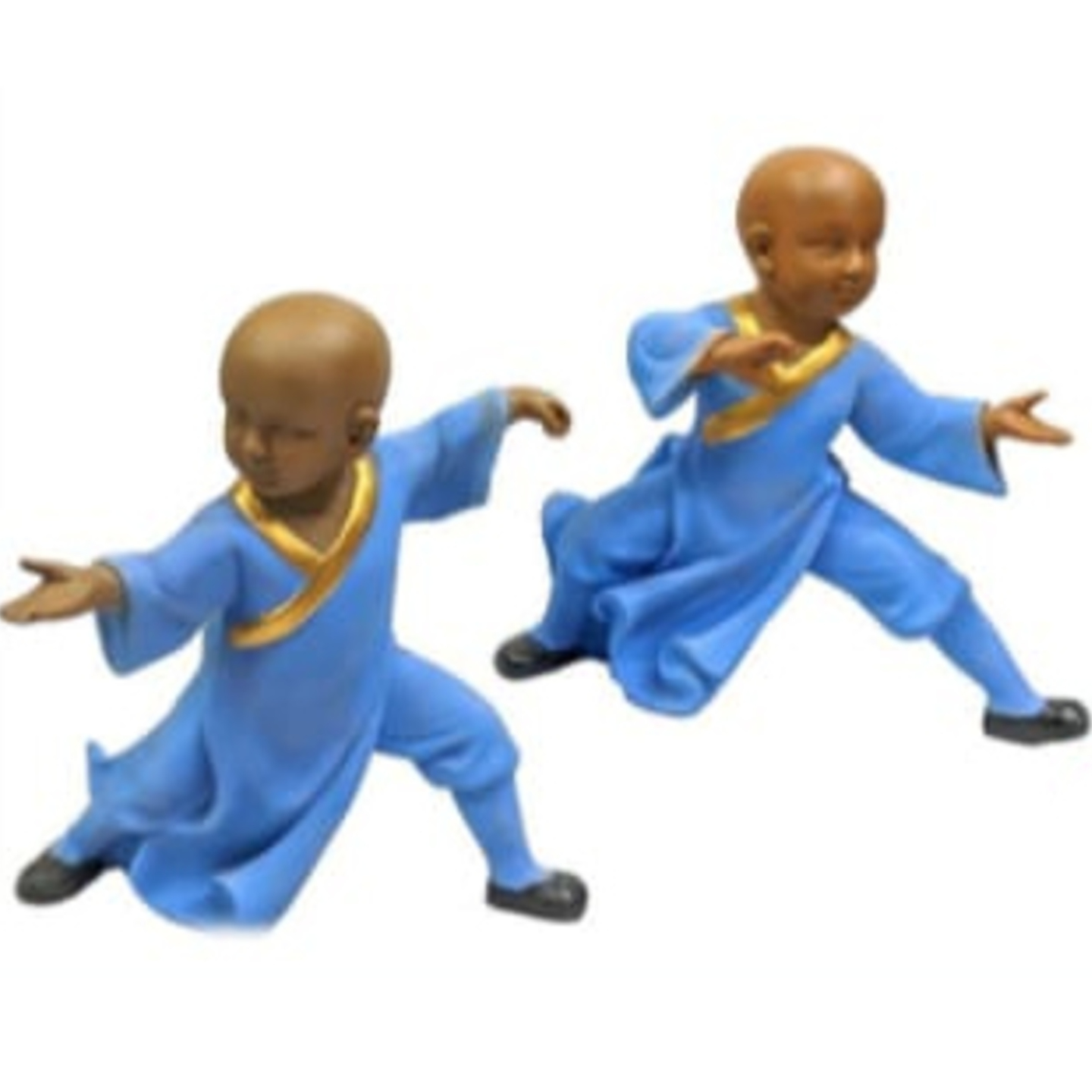 Deesha Planters and Decors Beautiful Karate Boys Statue Showpiece (11.5X4X11.5 Inch)