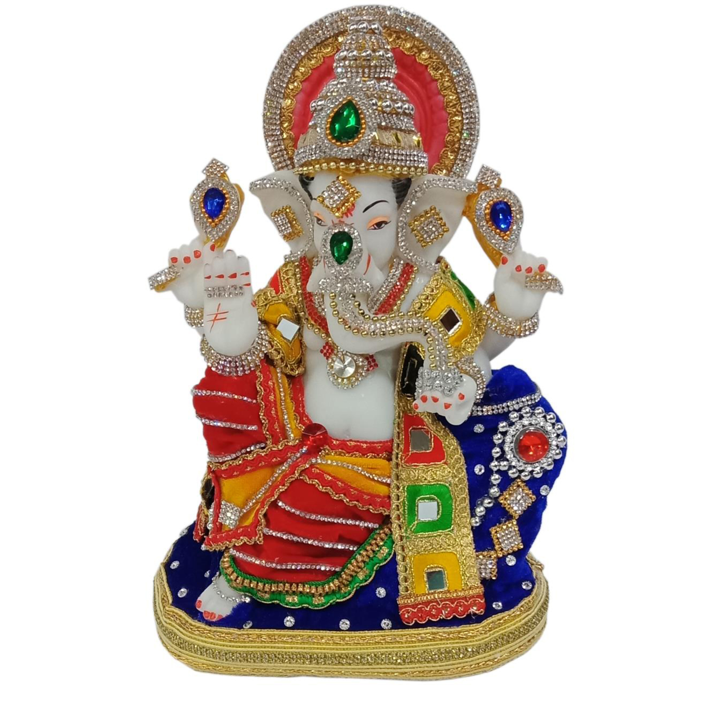 Deesha Planters and Decors Ganesh Ji 7.5X5.25X10.25 inch