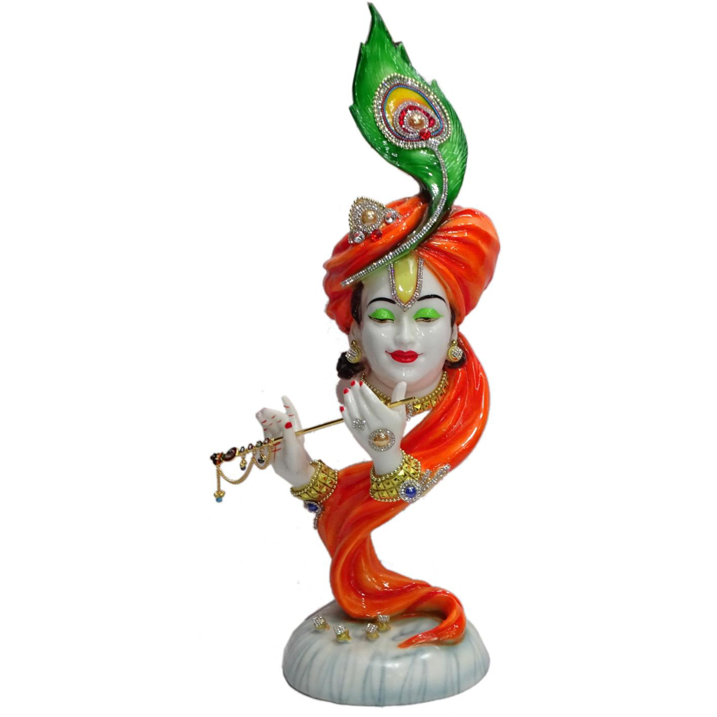 Deesha Planters and Decors Krishna Ji (8x6.75x22.5 Inch)