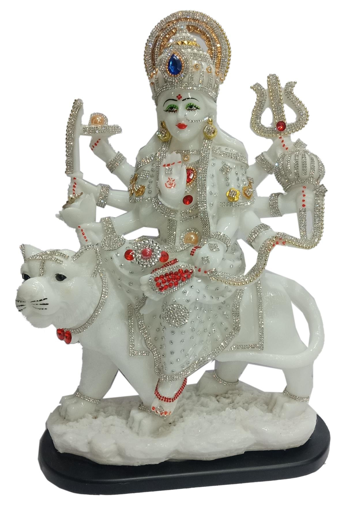 Deesha Planters and Decors Durga Mata 12x5.5x17 inch