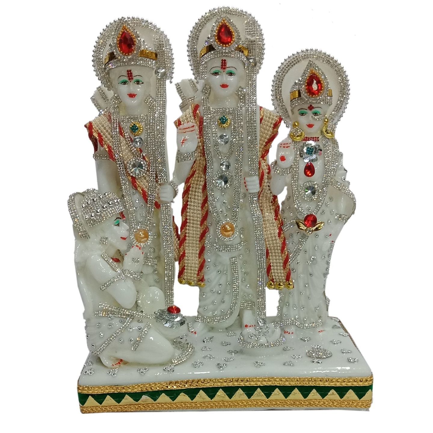 Deesha Planters and Decors Ram Darbar Idol 10X6X14 inch