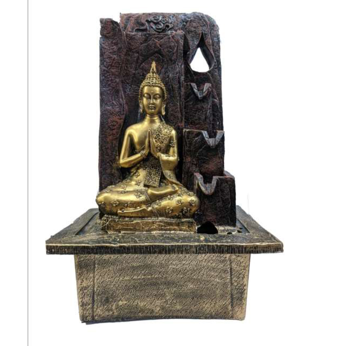 Deesha Planters and Decors Buddha Fountain 14X10X23 Inch