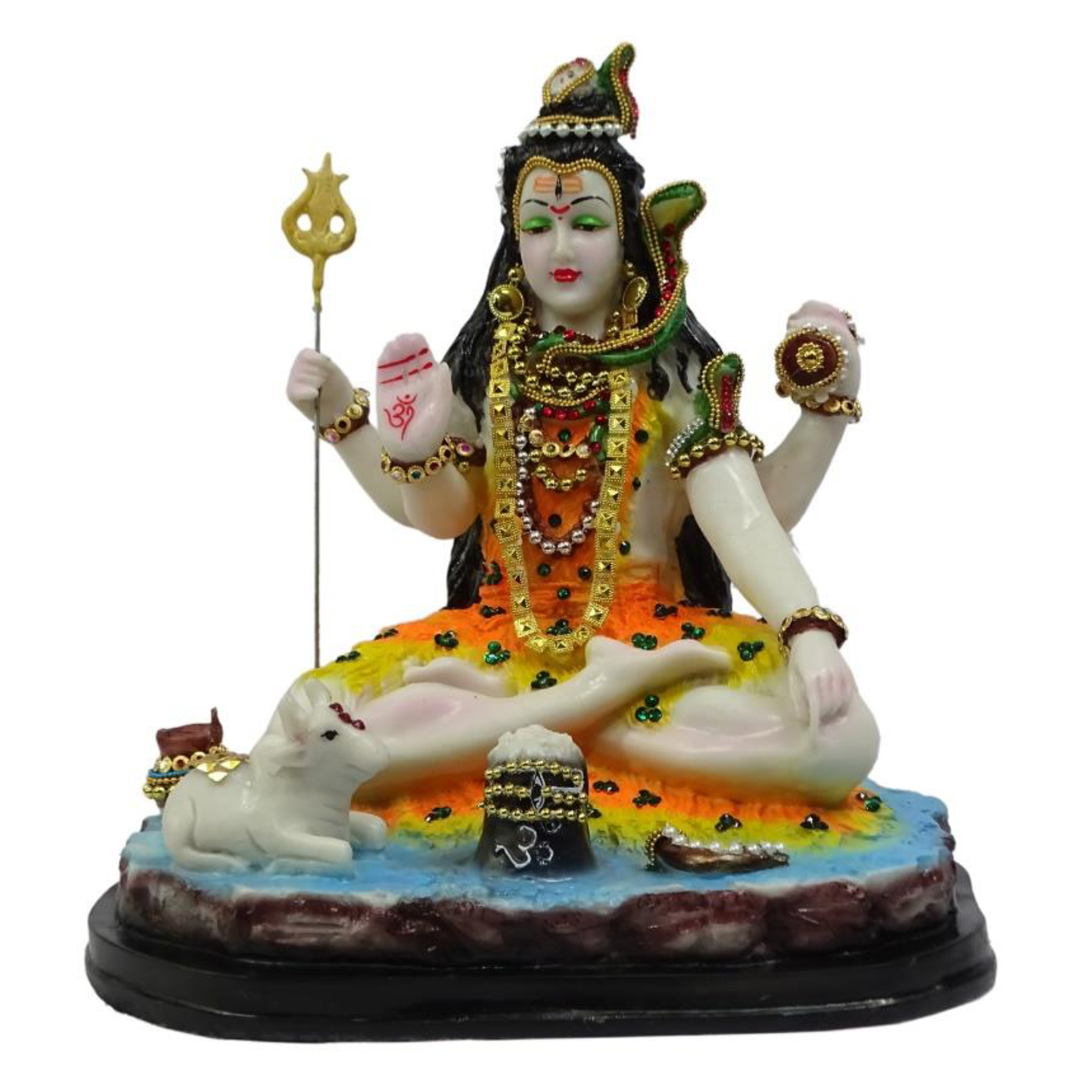 Deesha Planters and Decors Generic Nandi Shiv Ji Statue