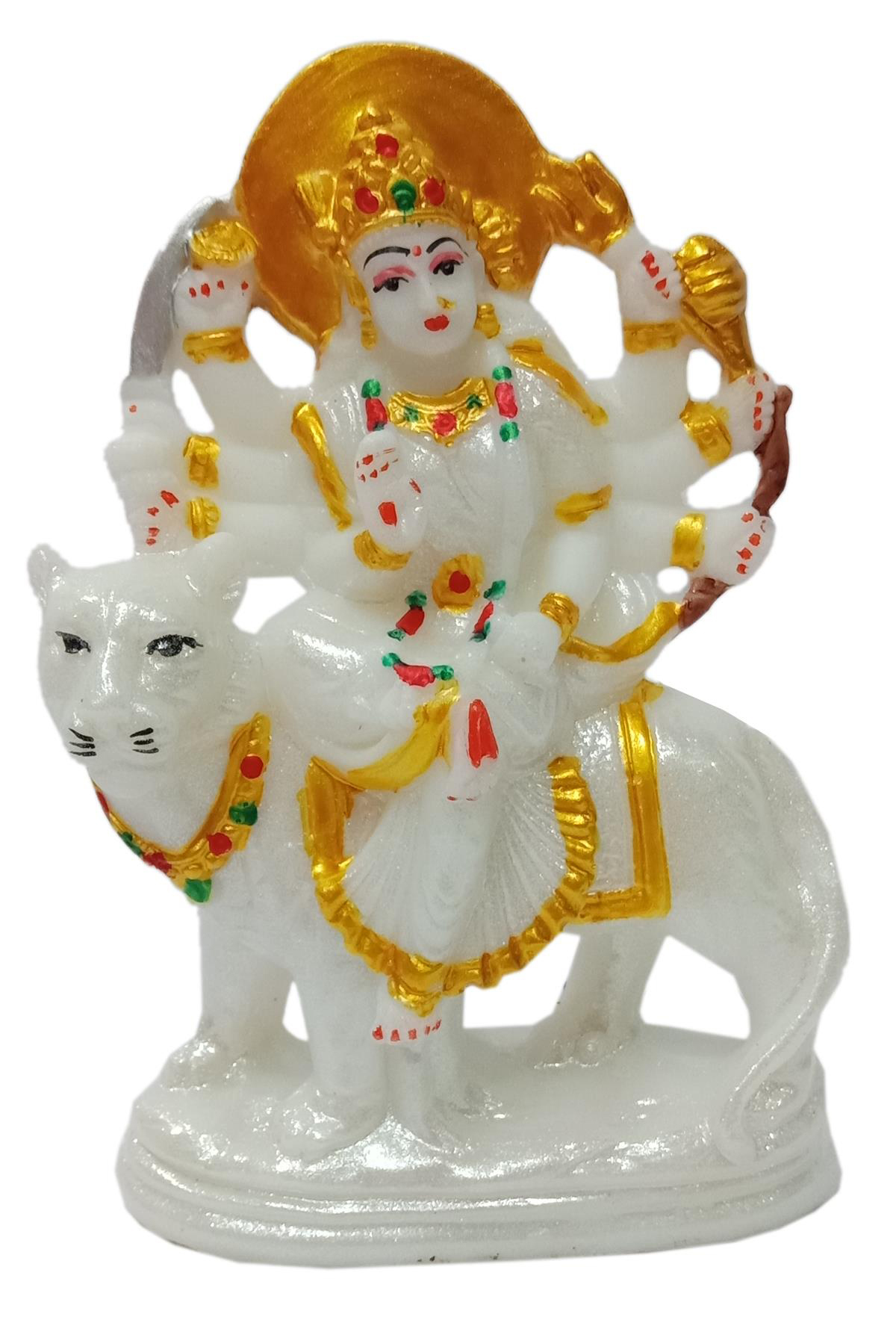 Deesha Planters and Decors Durga Mata 4X1.5X6 Inch