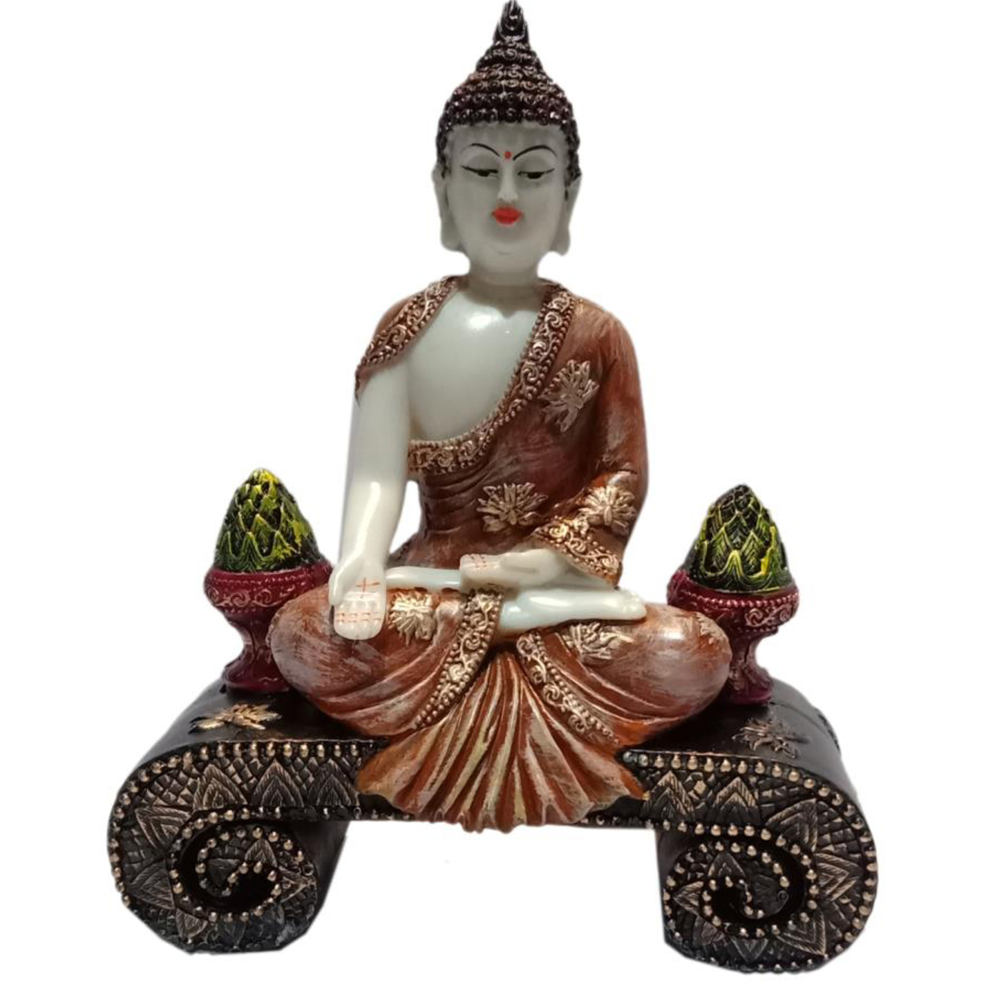 Deesha Planters and Decors Buddha Showpiece2 7x3x9 inch