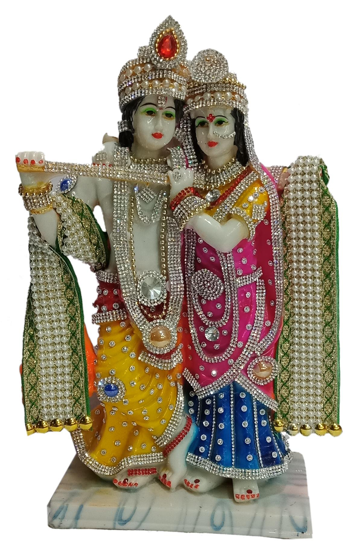 DEESHA PLANTERS AND DECORS RADHA KRISHAN JI STATUE 69