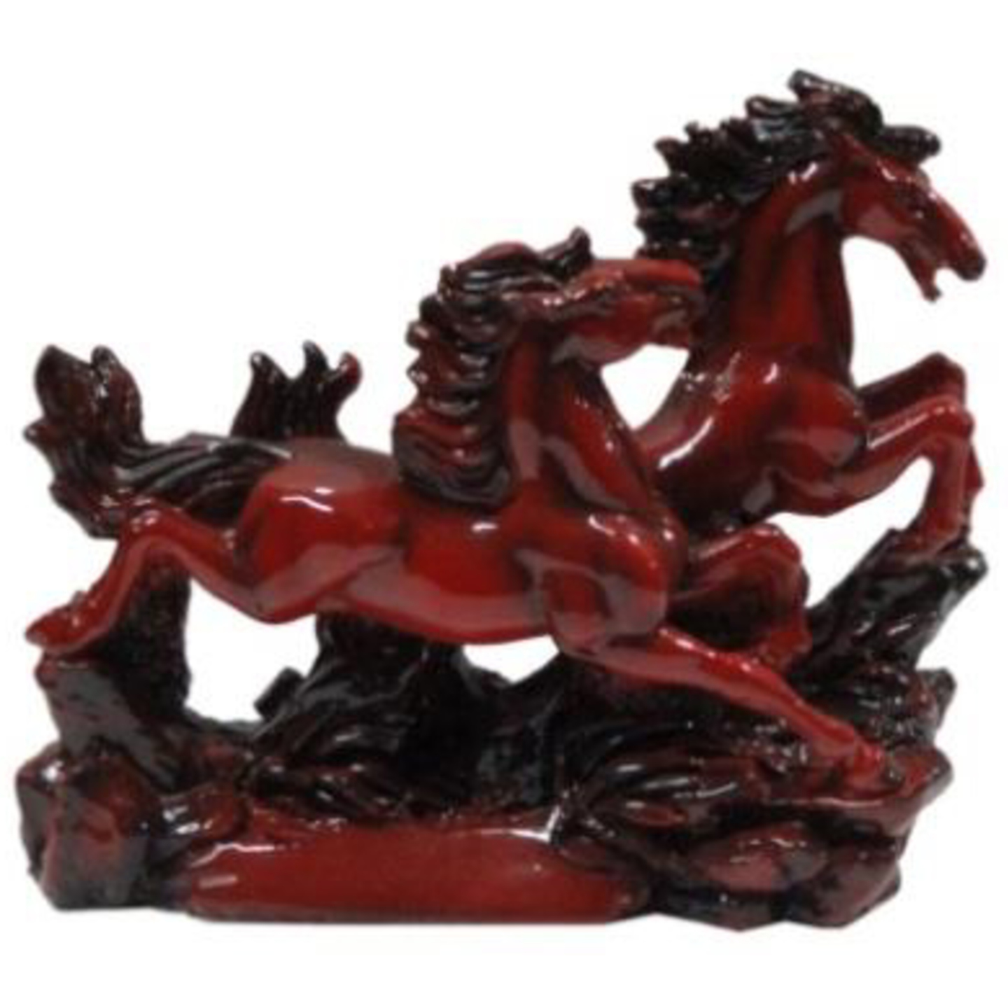 Deesha Planters and Decors Red Horse Showpiece(7.87x2x7")