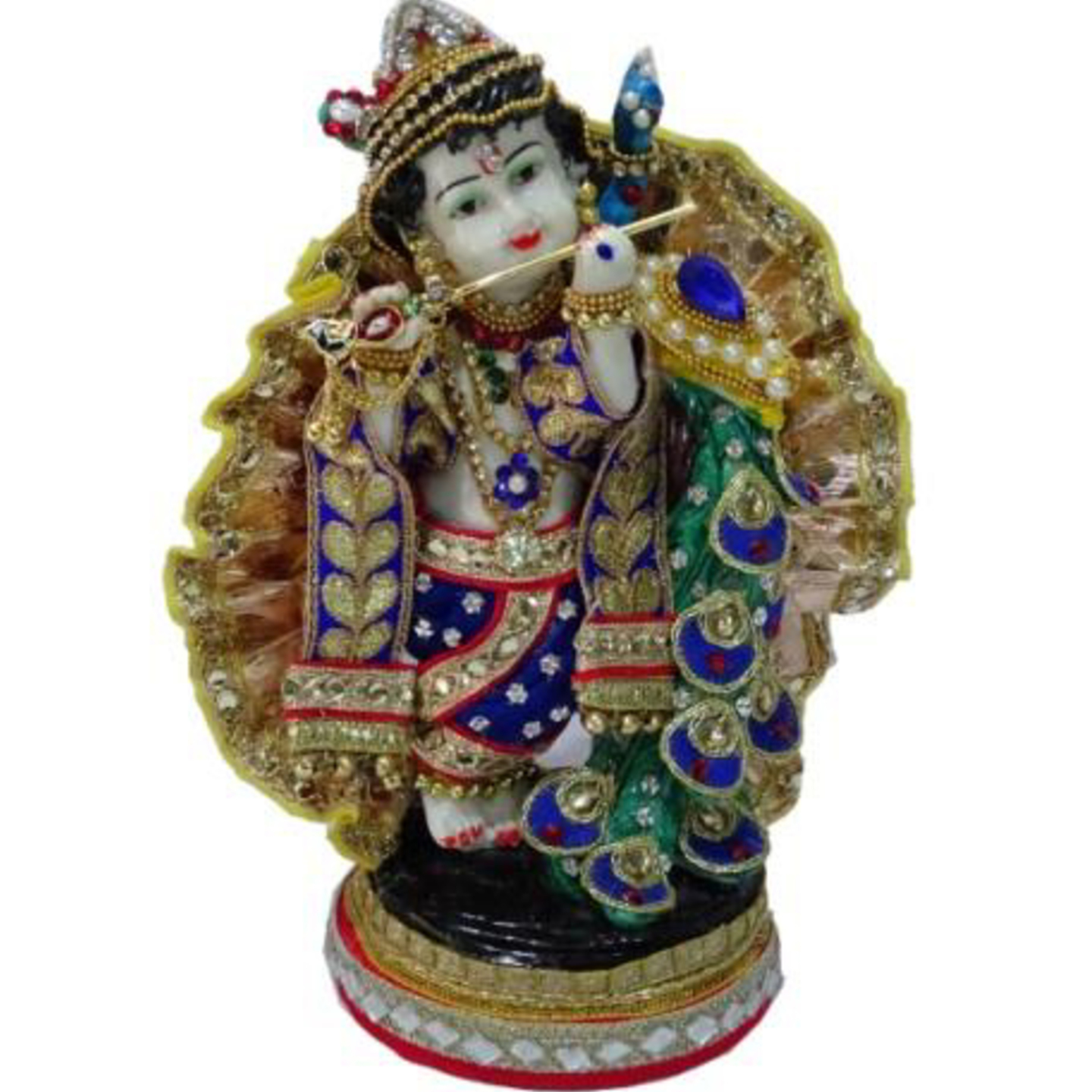 Deesha Planters and Decors Small Krishna Statue (7x4x9 inch)