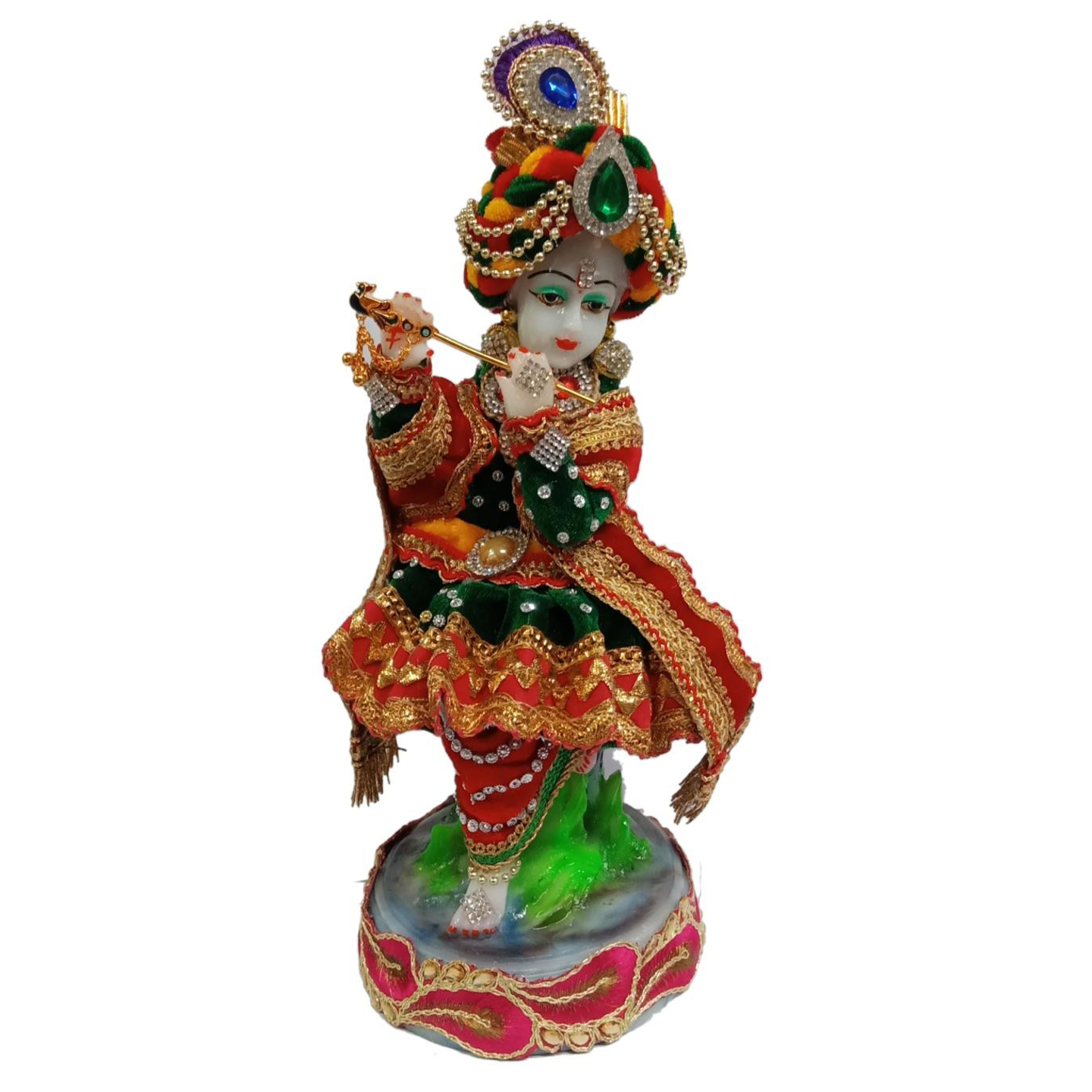 Deesha Planters and Decors Krishna Ji (5X5X12 inch)