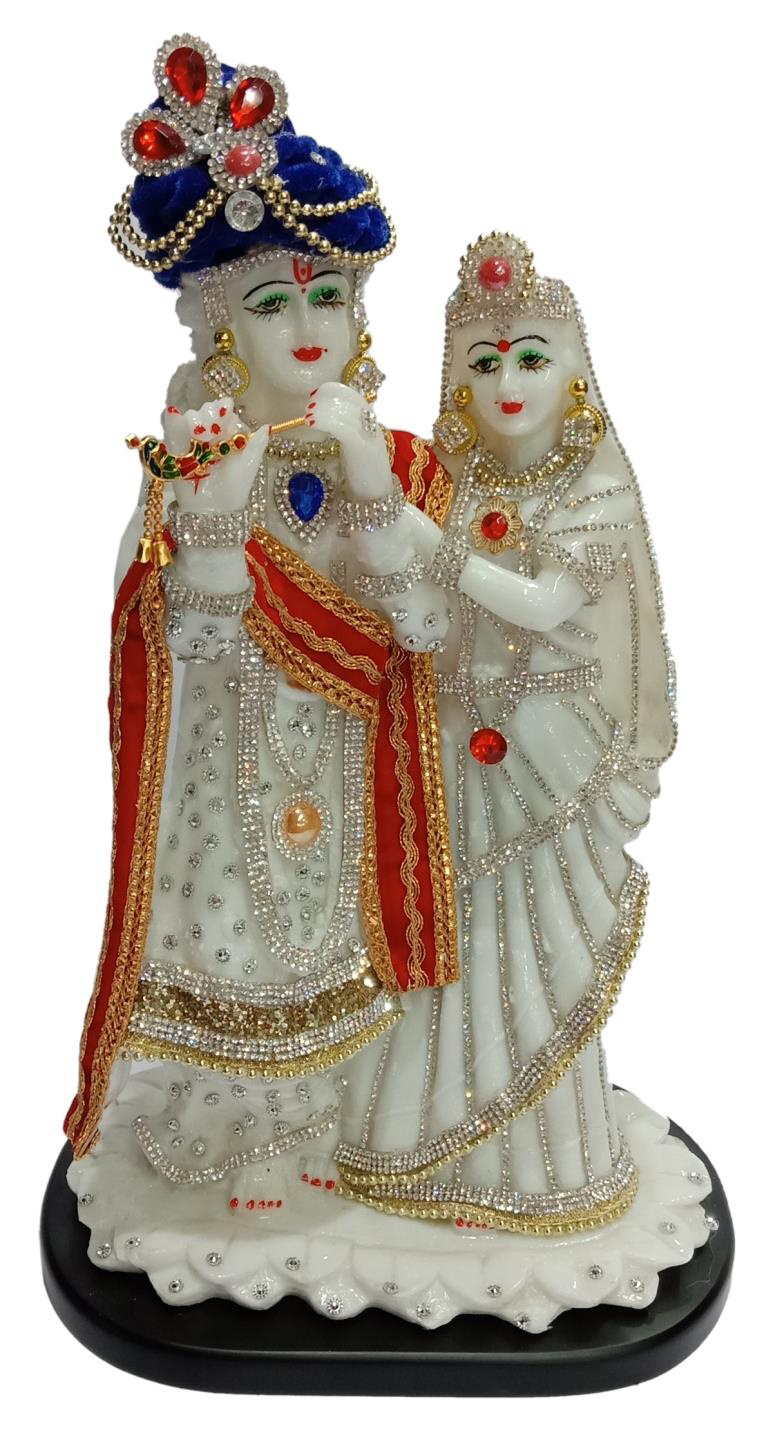 DEESHA PLANTERS AND DECORS RADHA KRISHAN JI STATUE 65