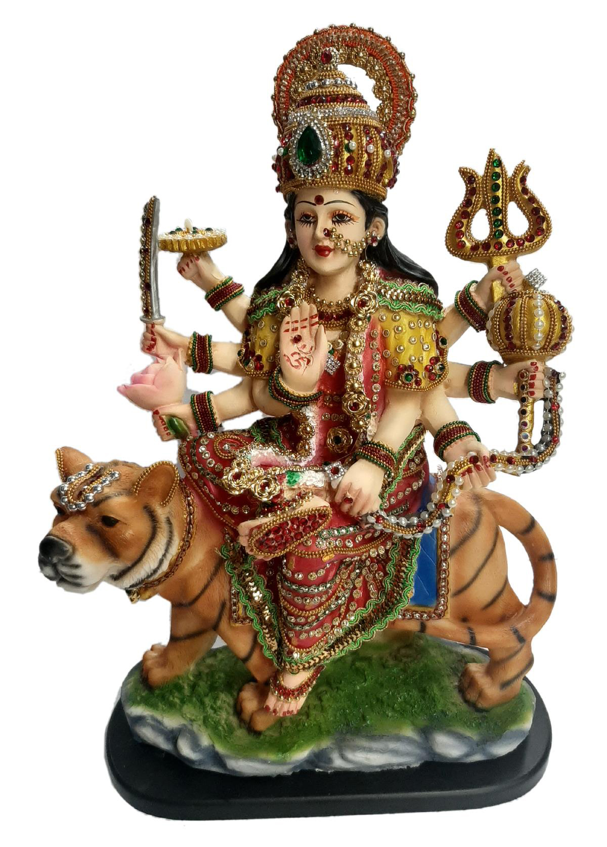 Deesha Planters and Decors Durga Mata 12X5.5X16.5 inch