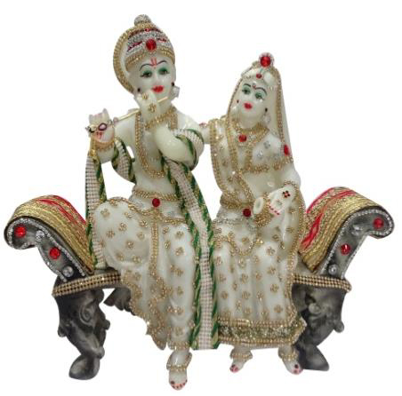DEESHA PLANTERS AND DECORS RADHA KRISHAN JI STATUE 30