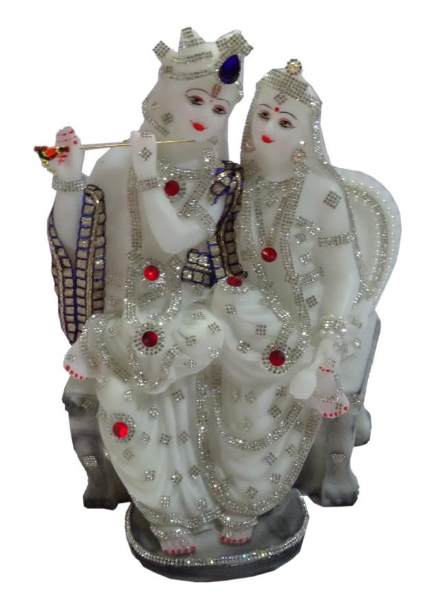 DEESHA PLANTERS AND DECORS RADHA KRISHAN JI STATUE 26