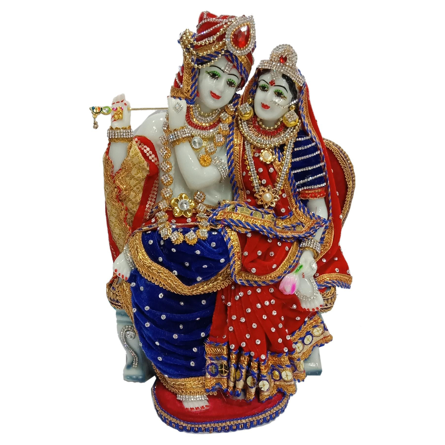 Deesha Planters and Decors Radha Krishna Ji 9X6.75X12.5 inch