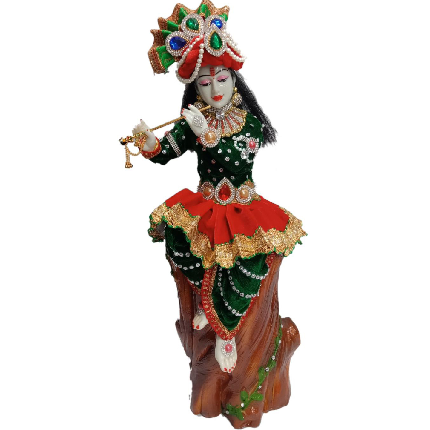 Deesha Planters and Decors Krishna JI(7X5.5X20.5)"