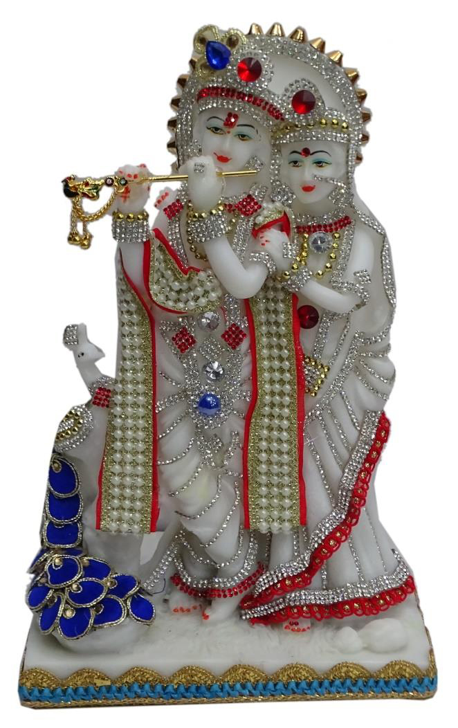 DEESHA PLANTERS AND DECORS RADHA KRISHAN JI STATUE 52