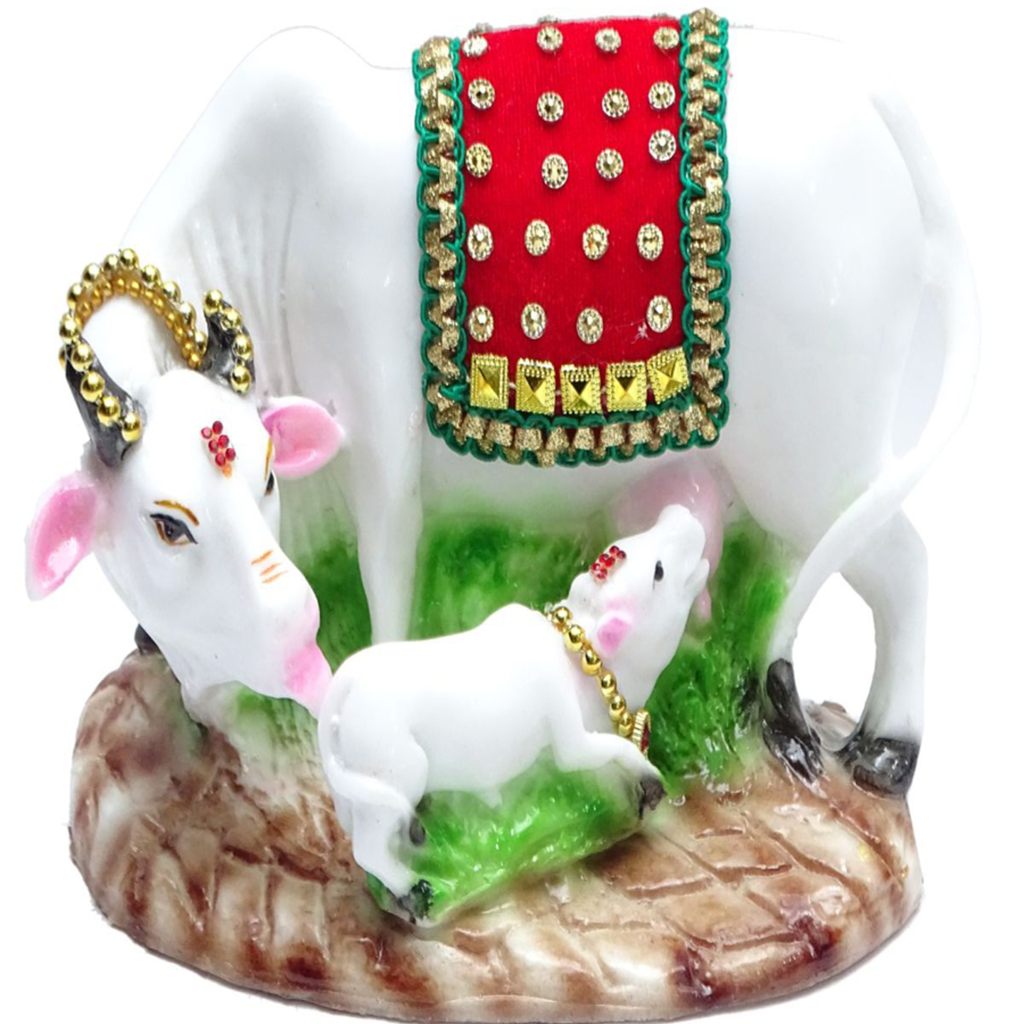 Deesha Planters and Decors Kaamdhenu cow with Calf