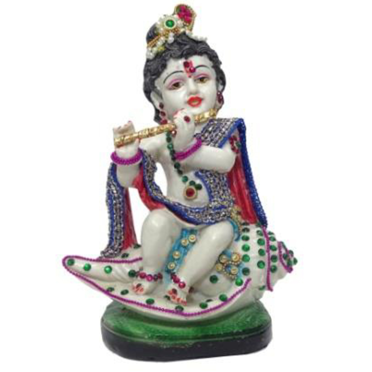Deesha Planters and Decors Small Krishna Ji (6X3.5X8 inch)