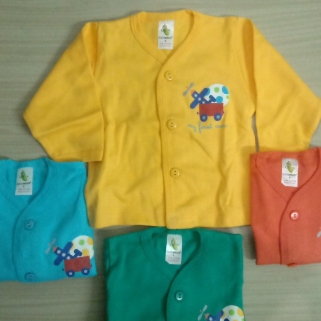 New Born Set of 4 Vest. 