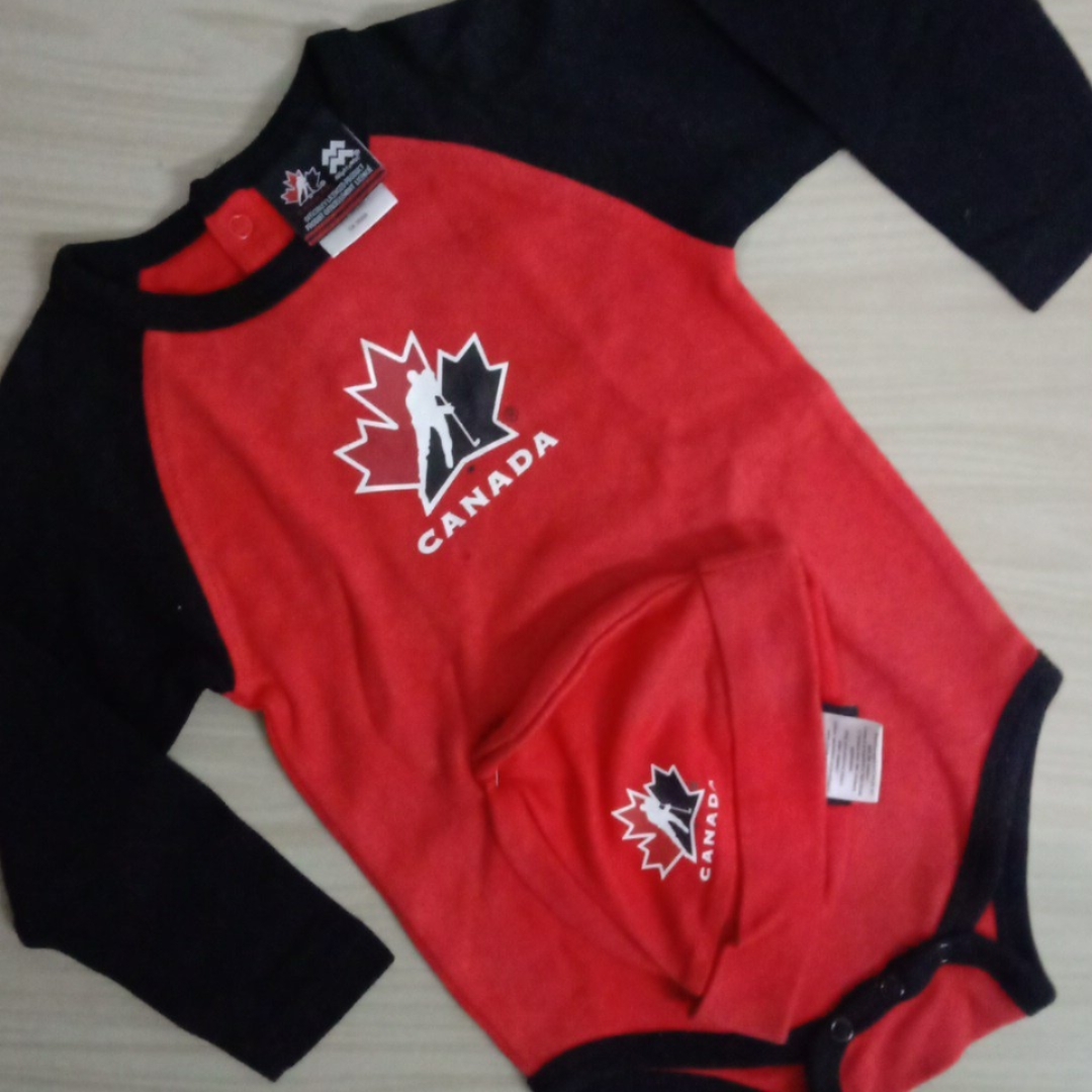 Canada kid Rompers . 