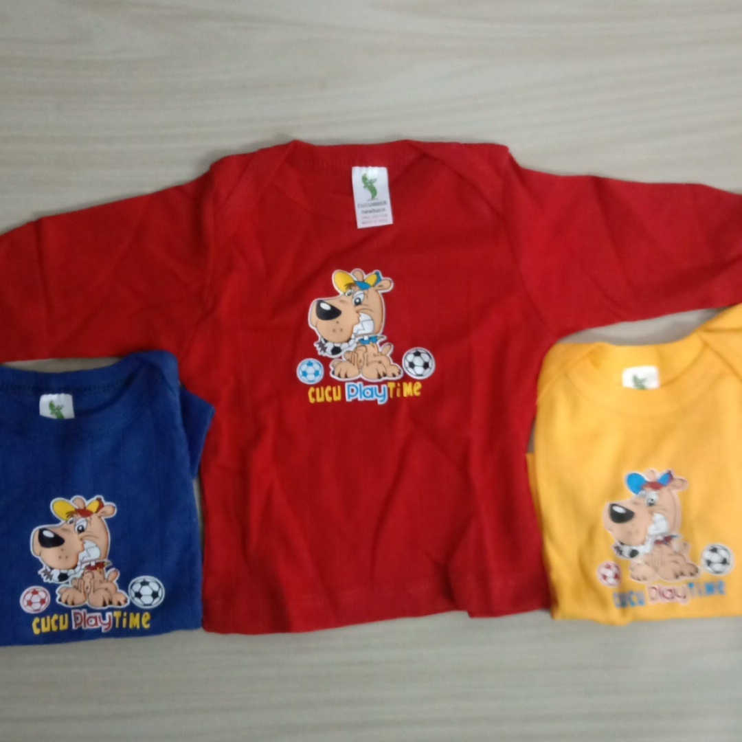 New Born Set of 3 , Full Sleeves Vest. 