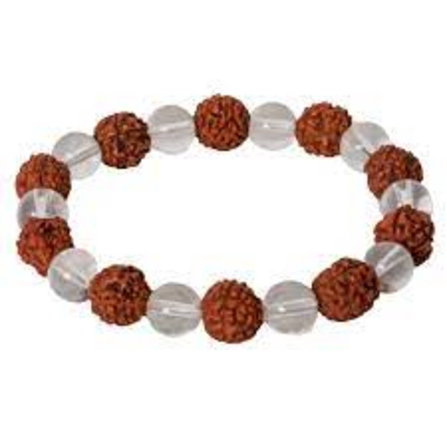 Rudraksha Crystal Bracelet Best for Missing Number 3 & 4