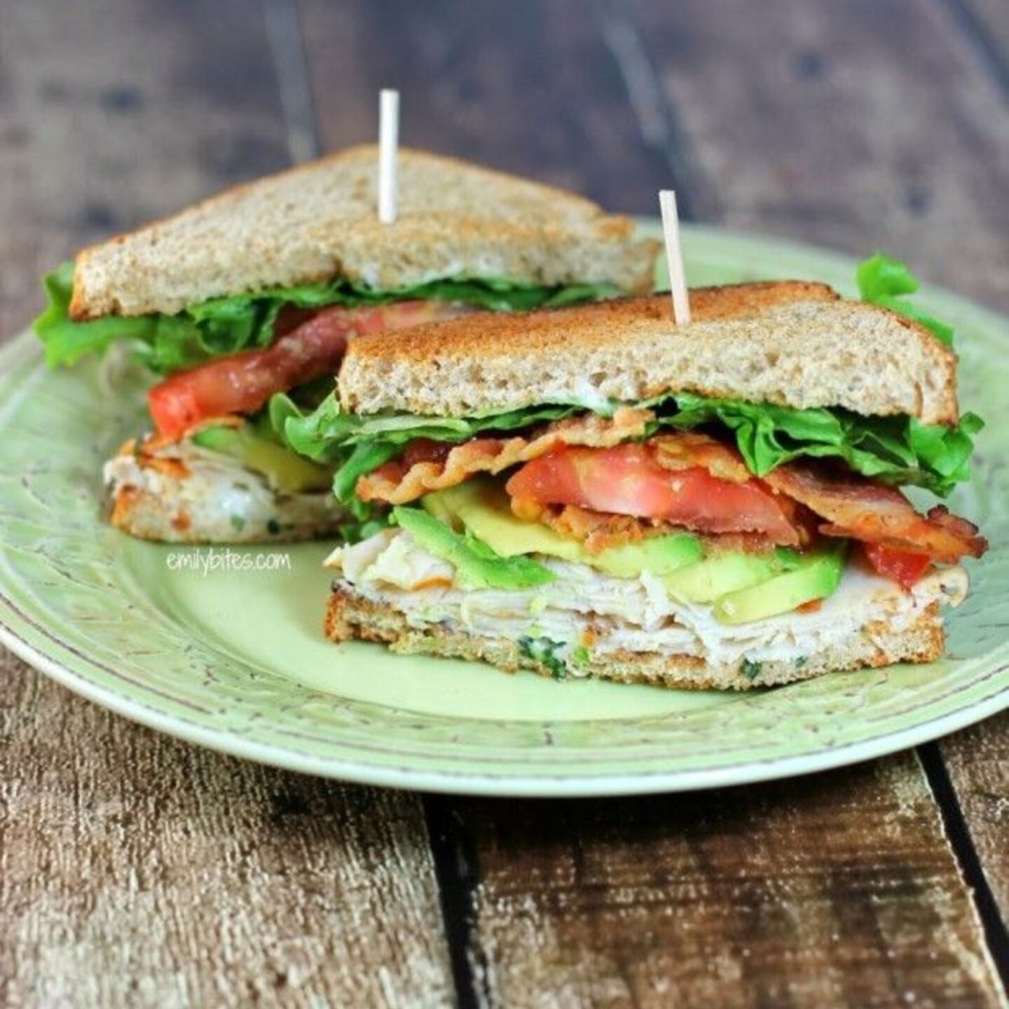 California Club Sandwich 1 Portion