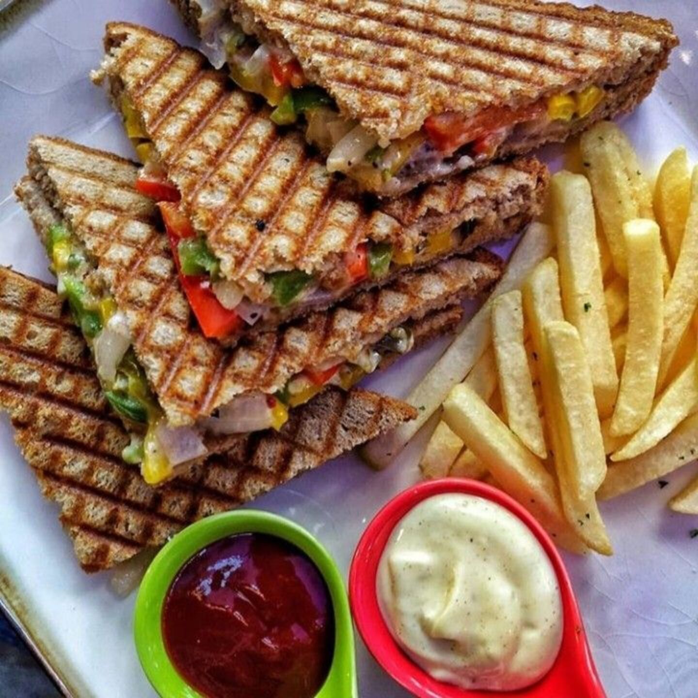 Grilled Vegetable Sandwich 1 Portion