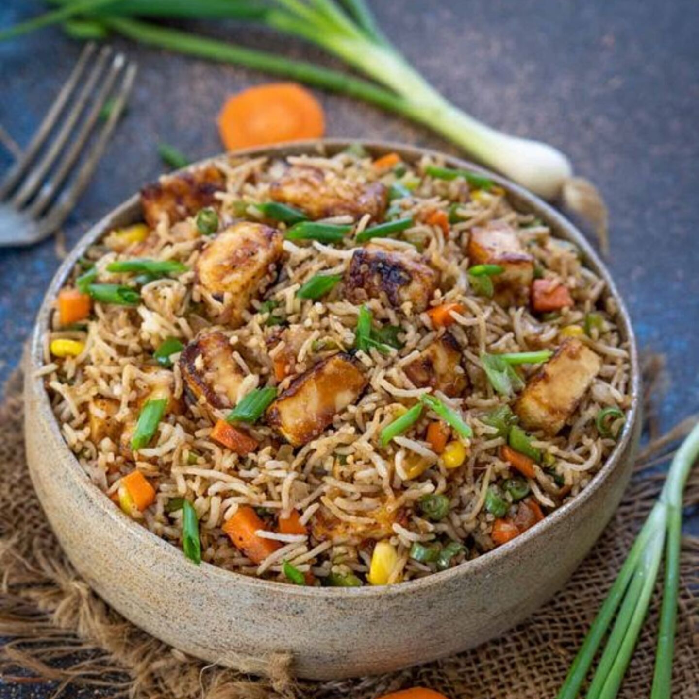 Paneer Fried Rice 1 Portion