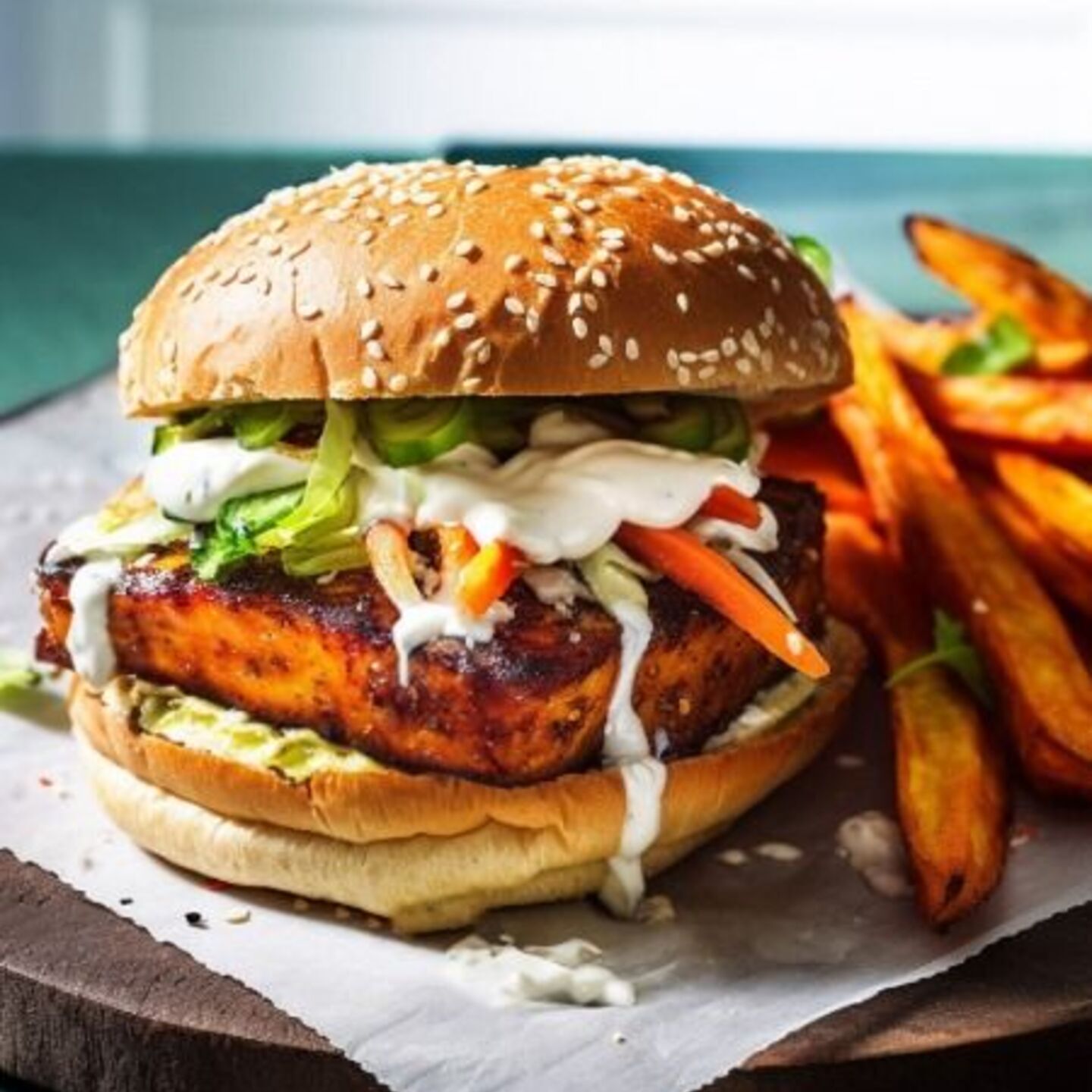 Paneer Cheese Burger 1 Portion