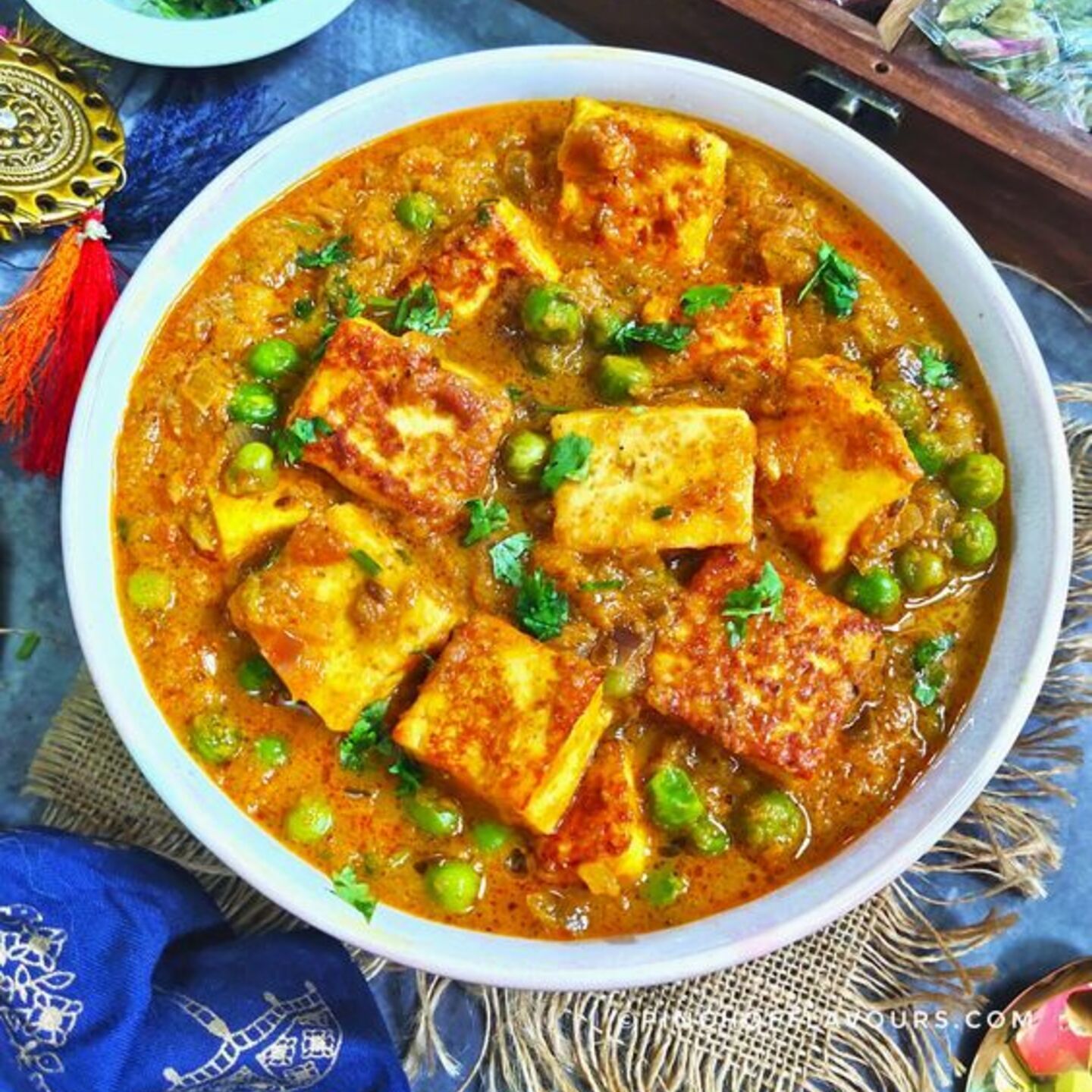 Mattar Paneer 1 Portion